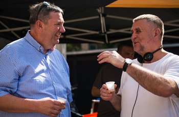 Ivan Maloča i Rajko Grlić <em>Foto: Saša Huzjak</em>